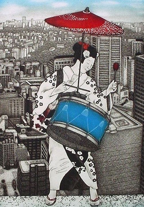 A Drum Girl - Emiko Aida