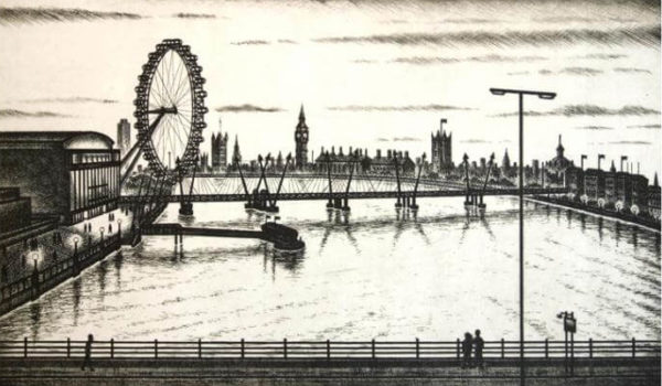 Waterloo Bridge Sunset - John Duffin