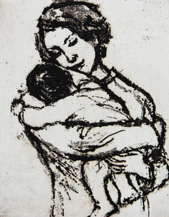 Mother and Child IV - Mary Cossey