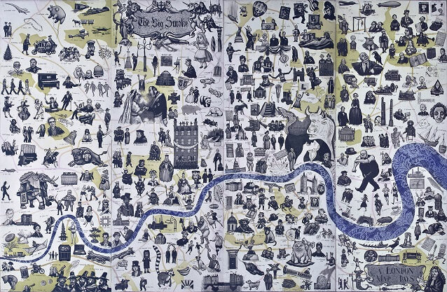 A London Map of Days Mychael Barratt