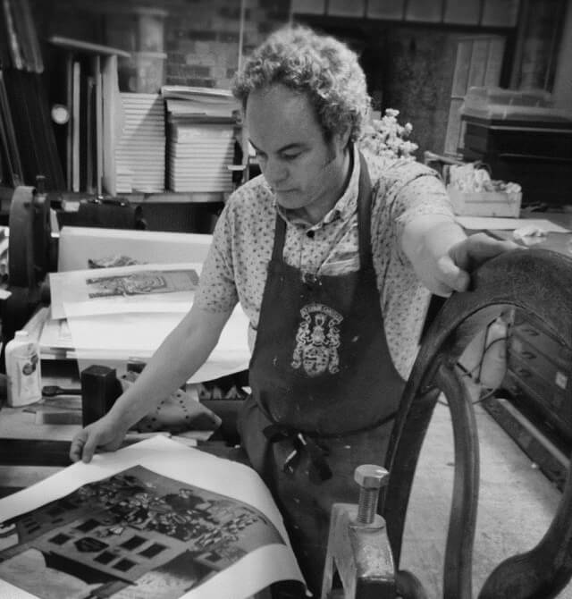 Mychael Barratt Painter Printmaker In Studio