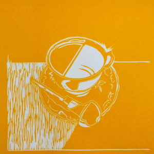 Tea &Tools I Yellow Linocutter - Molly Okell