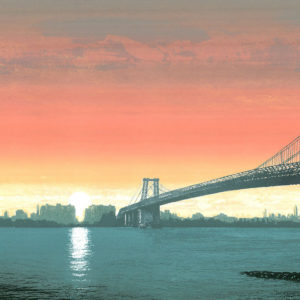 Williamsburg Bridge Sunset - Emma Reynolds